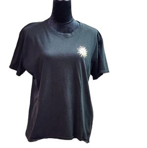 Hollister women's music and arts festival graphic T-shirt